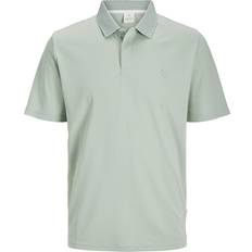 Jack & Jones Grøn Polotrøjer Jack & Jones And Crodney Polo Ensfarvet