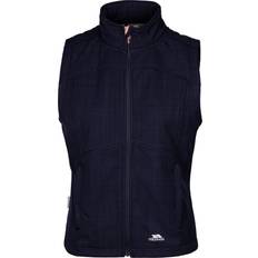 Blue Vests Trespass Womens Mereb TP50 Softshell Lightweight Gilet - Navy Marl