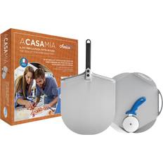 GI-Metal Kit A Casa Mia with Amica 30 cm Tray and Wheel 10 cm Pizzaskärare 3st