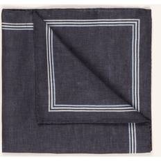 Mouchoirs Reiss Navy Fiorello Linen Pocket Square