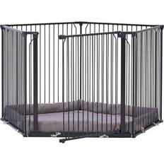 BabyDan CombiFit 5-Sided Playpen Black