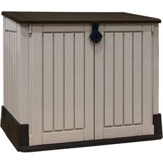 Keter Midi Outdoor 845L Garden Storage Shed Beige Brown (Building Area )