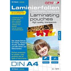 Genie Pack of 50 Laminating Pouches 125 Micron
