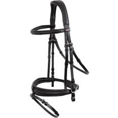 PREMIERE Combined Riding Bridle And Noseband Narbonne - Noir