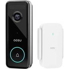Security Aosu 3K 5.0-MP QHD Dual-Band Wi-Fi AI-Smart Wideo Doorbell V8S1AX11
