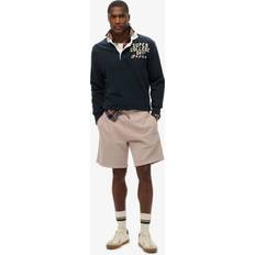 Superdry Byxor & Shorts Superdry Beige Micro Logotyp Shorts M7110451A - Beige