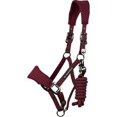 Imbracature per cavalli Cavezza In Nylon Premier Equine Necto 3D - Rouge