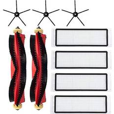 Chuancheng 9-pack Ersättning För Xiaomi Roborock S5 Max S6 Pure S6 MaxV Rullborstar HEPA-Filter Moppdukar