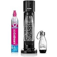 Macchine per Bibite SodaStream Gasatore Gaia Nero d’Acqua per Realizzare 1 Litro