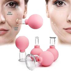 Cupping Therapy on sale HKHBJS 4pcs Massage Body Cups Rubber Vacuum Cupping Glasses