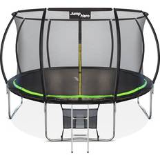 Jump Hero Premium Trädgårdstrampolin Med 427 cm Invändigt Nät Jump Hero 14FT