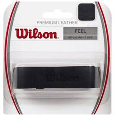 Overgrips Wilson Leather Replacement Grip Black