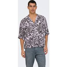 Purple Shirts Only & Sons Onsharris Shirt