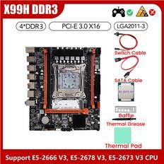 Motherboards Tauoh X99H Desktop Motherboard E5 2673 V3 CPU Thermal Grease
