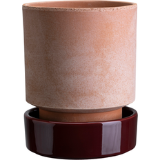 Bergs hoff Bergs Potter Hoff Ø16 cm Raw Rosa-Deep Burgundy Krukke