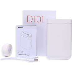 Niimbot D101 Labelprinter Termisk Print 25 mm Bredde Bluetooth Hvid