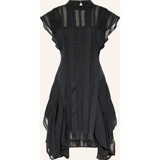 AllSaints Uld Fleur Kjole Dame - Sort