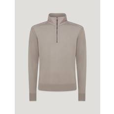 Belstaff Kilmington Quarter Zip Jumper - Grey