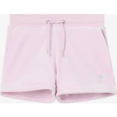 Juicy Couture Byxor & Shorts Juicy Couture Diamante Velour Fold Up Short - Lila