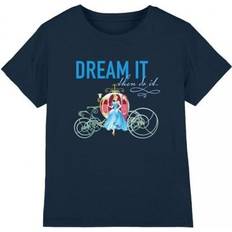 Cinderella Childrens Dream It Then Do It Pumpkin Coach T-Shirt - Dark Blue