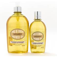 L'Occitane Silky Smooth Almond Shower Oil 2pc Set