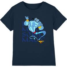 Aladdin Childrens Kids Let's Make Some Magic Genie T-Shirt - 9-10 Years Naval
