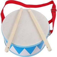 Toy Drums on sale Jojomino Kids Drum Wood Toy Drum Set with Carry Strap Stick