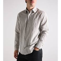NN07 Herre Skjorter NN07 Freddy Striped Shirt Multi Stripe - Brown Stripe