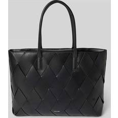 Calvin Klein Tote Bag & Shopper tasker Calvin Klein Sac Cabas Tissé - Noir