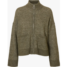 Green Cardigans Selected Wool Blend Cardigan