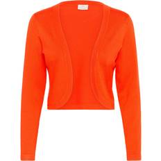 Orange Koftor Kaffe Bolero Astrid
