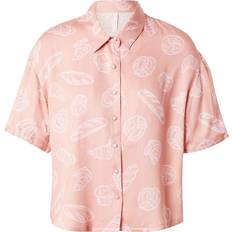 Satin Sweatere Hunkemöller Hunkemöller Pyjamastop Springbreakers - Beige