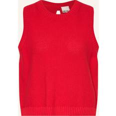 Ichi Dame Sweatere Ichi Ihdotties Wa Strik - Mars Red