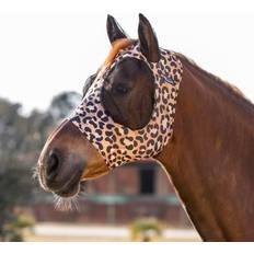 Horse Bonnets Pro-Tech Horse Fly Bonnet In Lycra With Ear Net - Jaune