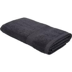 Serviettes de bain Today Drap En Coton 70 x 130 cm - Noir Serviette de bain Noir, Gris (130x70cm)
