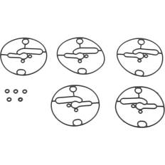 Garden Power Tool Spare Parts Cosy@home 5pcs Carb Carburetor Float Bowl Gasket Replacement Fit Briggs & Stratton 698781