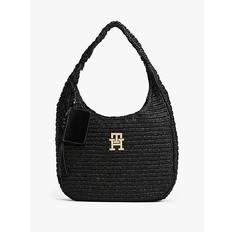 Strå Tasker Tommy Hilfiger Shopper - Sort