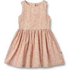 Pink Kjoler Wheat Kid's Dress Thelma - Lilac Flowers