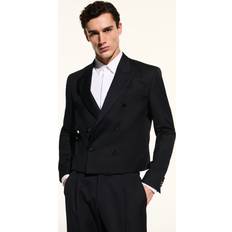 Karl Lagerfeld Kavajer Karl Lagerfeld Kl Studio Double-breasted Blazer - Black
