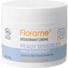 Florame Deodorant Crème 24H Peaux Sensibles Bio 50 Grammes