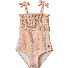Børnetøj Wheat Badedragt Selma - Multi Rainbow