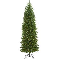 Bellanest Pre-Lit Slim Green Mountain Pine Artificial 7ft Christmas Tree