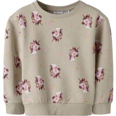 Beige Sweatshirts Name It Regular Fit Sweatshirt