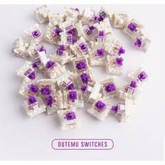 Temu 8PC Outemu Silent Switches 3 Pin Purple Green Brown Blue