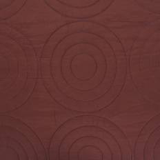 Couvre-lits Couvre Lit Boutis 4 Pièces Bicolore Piquage Circle Marron Couvre-lit Marron