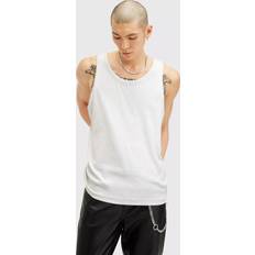 AllSaints Tank Tops AllSaints Edwards Cotton Blend Vest - Optic White