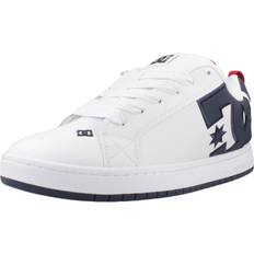 DC Shoes Court Graffik Mens Skate Trainers - White/Navy Red