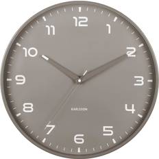 Karlsson Väggklockor Karlsson Orgullo 40 cm Quartz Grey Väggklocka