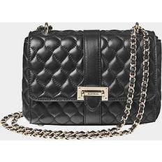 Aspinal of London Bags Aspinal of London Lottie Quilted Shoulder Bag - Black