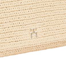 Strå Skuldertasker Tommy Hilfiger Taske TH Spring Logo Conv Crossover - Beige